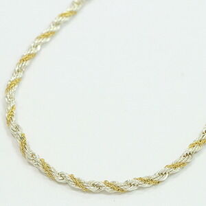 Tiffany Co Necklace Yellow Gold Silver Jewelry